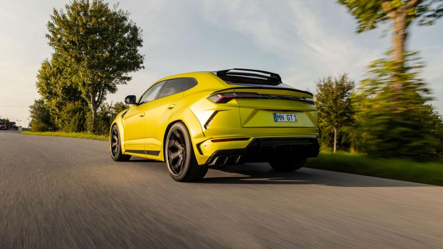  Lamborghini Urus by Novitec Rosso (Giallo Auge) 2019 года  (фото 12 из 14)